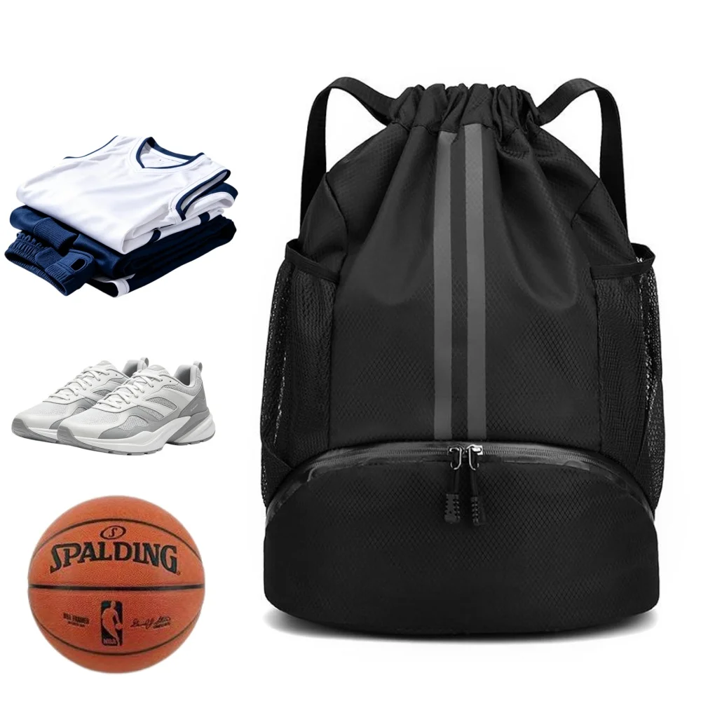 Sports Equipment Bag - Zaino sportivo con coulisse, borsa da