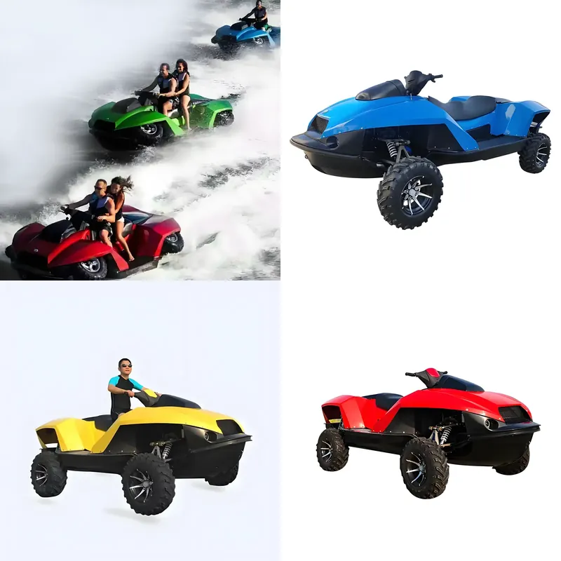 Sports Equipment Used - Moto d'acqua anfibia usata a 4