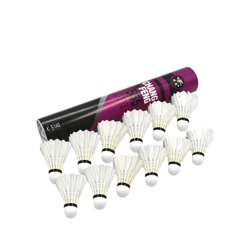 Sports Equipment For Badminton - 12 pz/lotto badminton palline di piume
