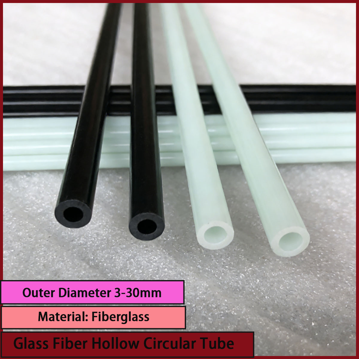 Sports Equipment Used - Tubo in Fibra di Vetro Cavo
