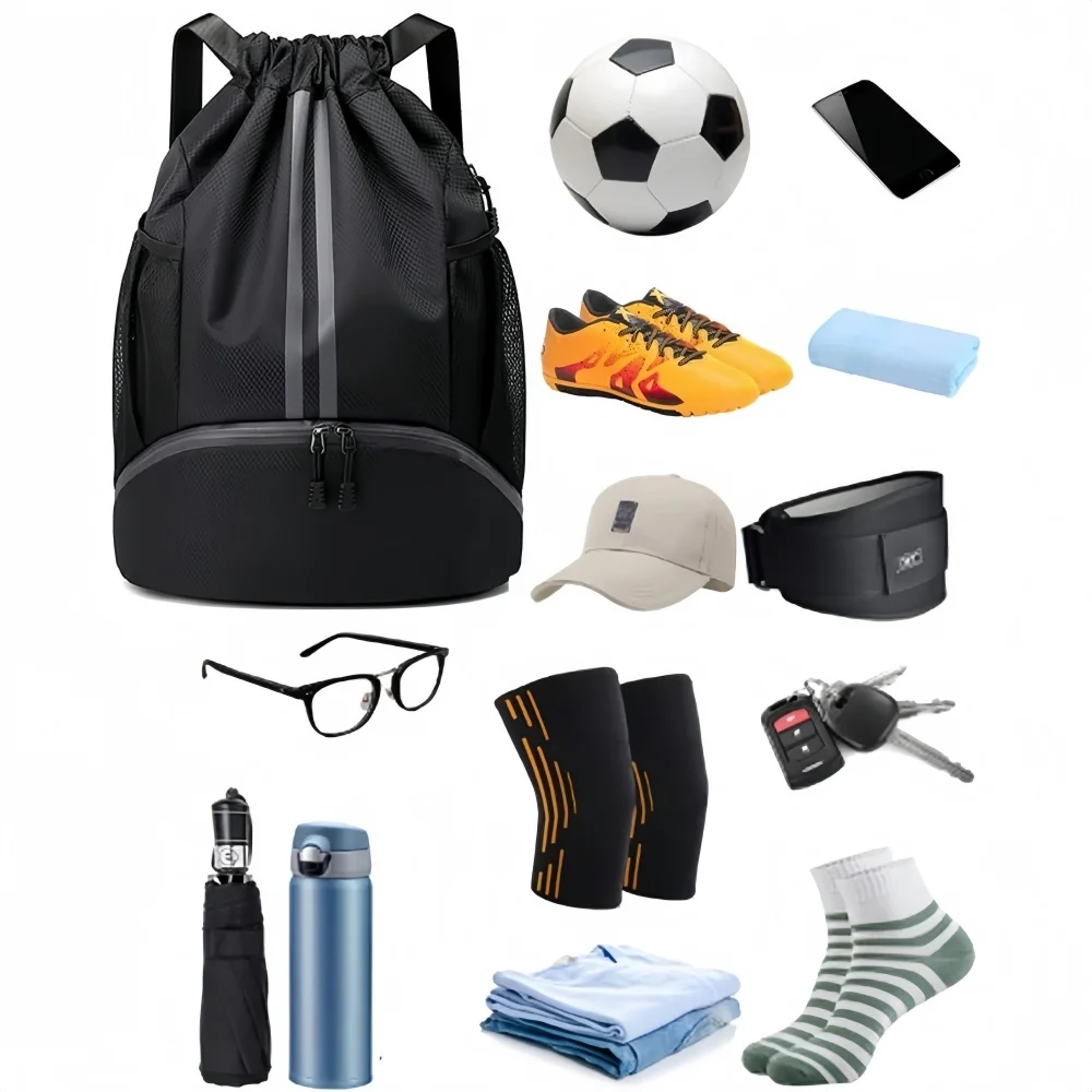 Zaino sportivo con coulisse, b - Sports Equipment Bag recensione e prezzo