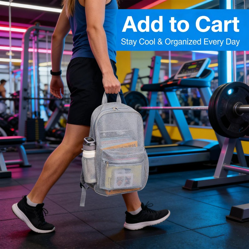 Zaino in rete traspirante, bor - Sports Equipment Bag recensione e prezzo