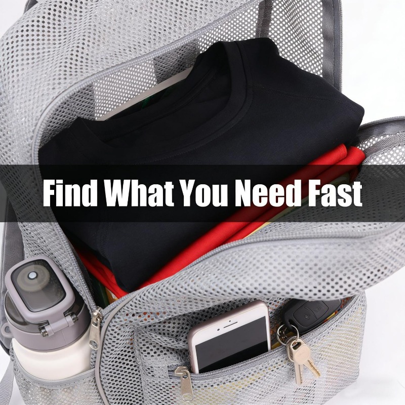 Zaino in rete traspirante, bor - Sports Equipment Bag recensione e prezzo