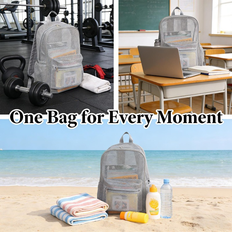 Zaino in rete traspirante, bor - Sports Equipment Bag recensione e prezzo