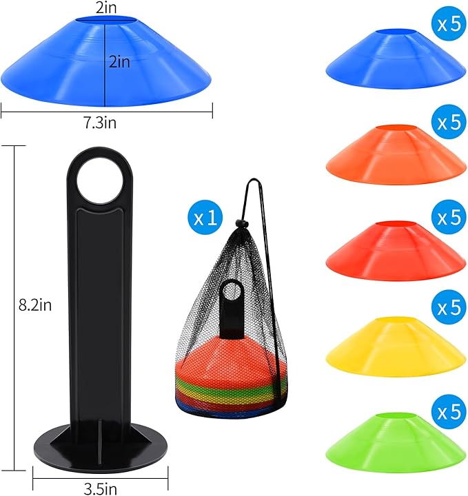 Coni da Allenamento per Calcio - Sports Equipment Bag recensione e prezzo