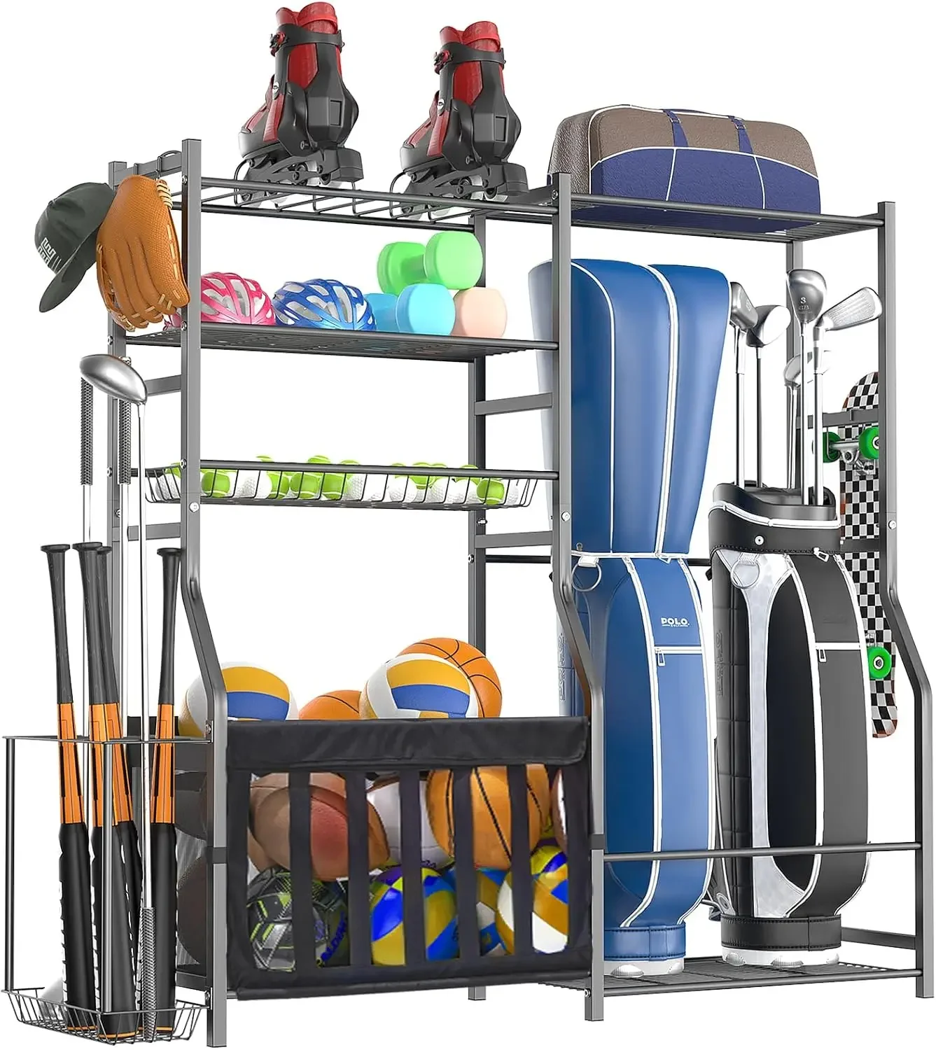 Organizzatore per Attrezzature - Sports Equipment Organizer Rack recensione e prezzo